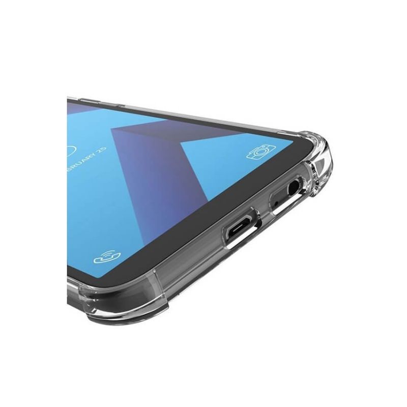 Funda esquinas reforzadas de Silicona - Samsung Galaxy A6 Plus 2018