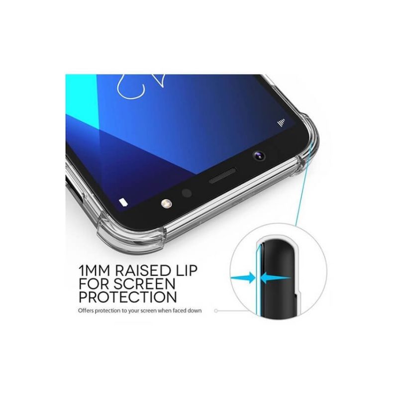 Funda esquinas reforzadas de Silicona - Samsung Galaxy A6 Plus 2018