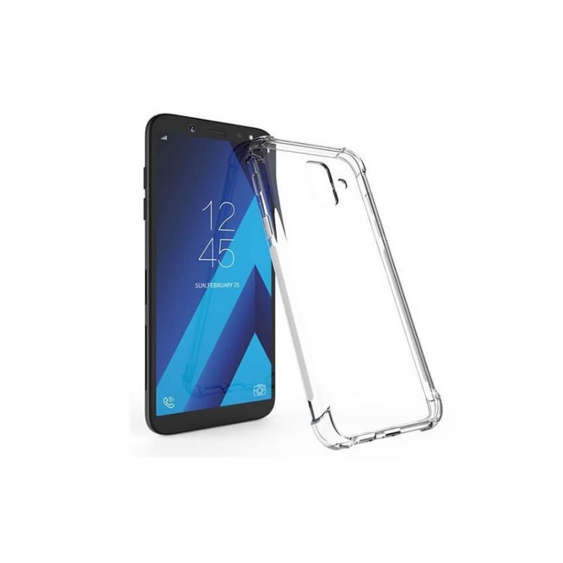 Funda esquinas reforzadas de Silicona - Samsung Galaxy A6 Plus 2018