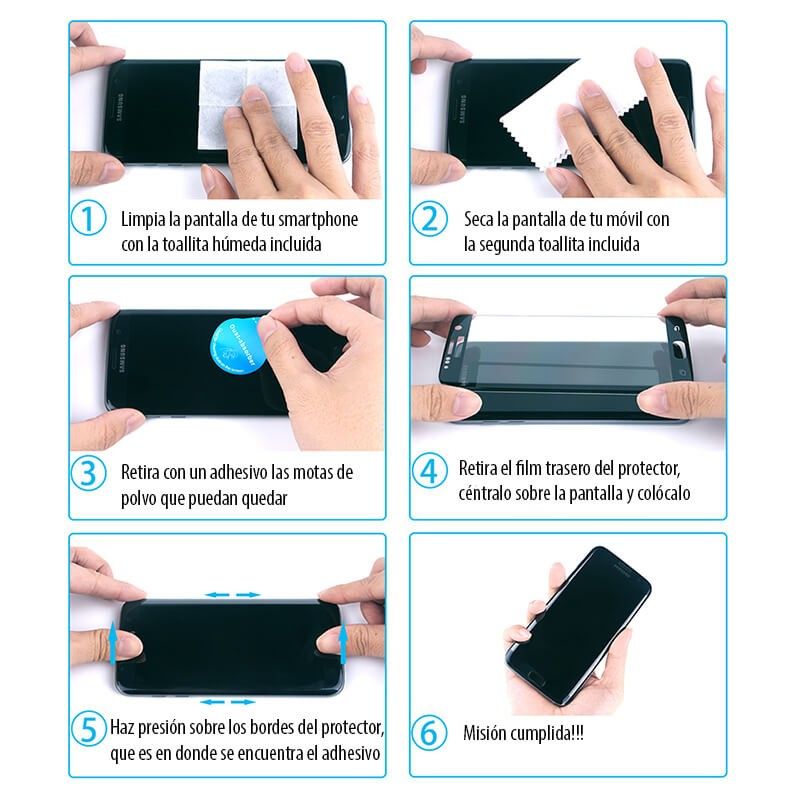 Protector de pantalla de Cristal Templado Completo para LG K7 X210