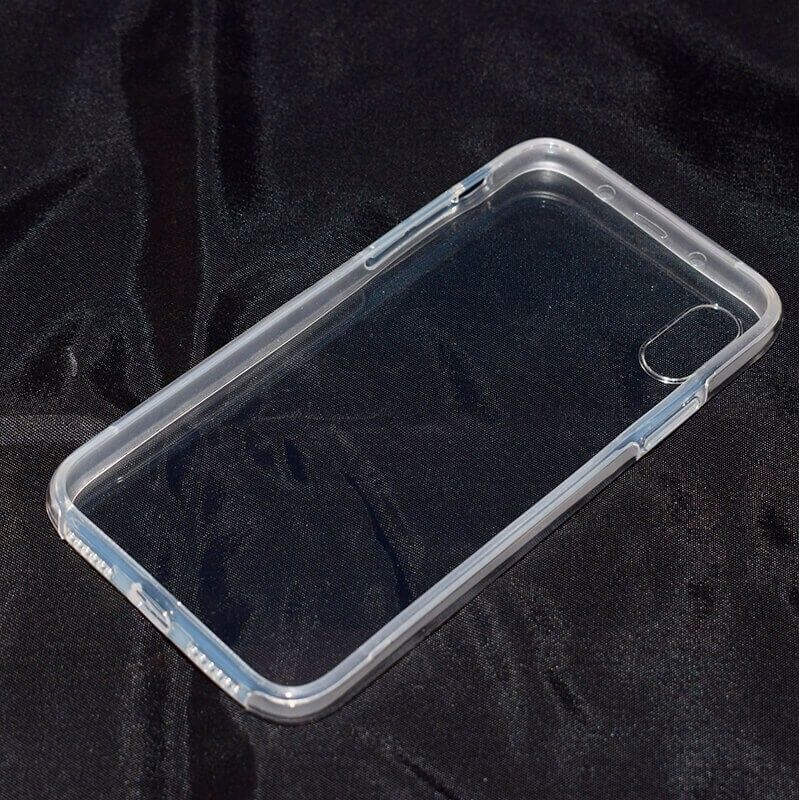 Funda de TPU Doble 360 Frontal Trasera Sin Puntos para iPhone Xs Max