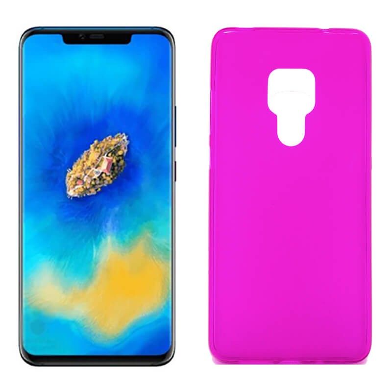 Funda de TPU Mate Lisa para Huawei Mate 20 Silicona Rosa