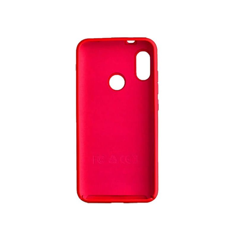 Funda de Silicona tacto suave Xiaomi Redmi 6 Pro / Mi A2 Lite Rojo
