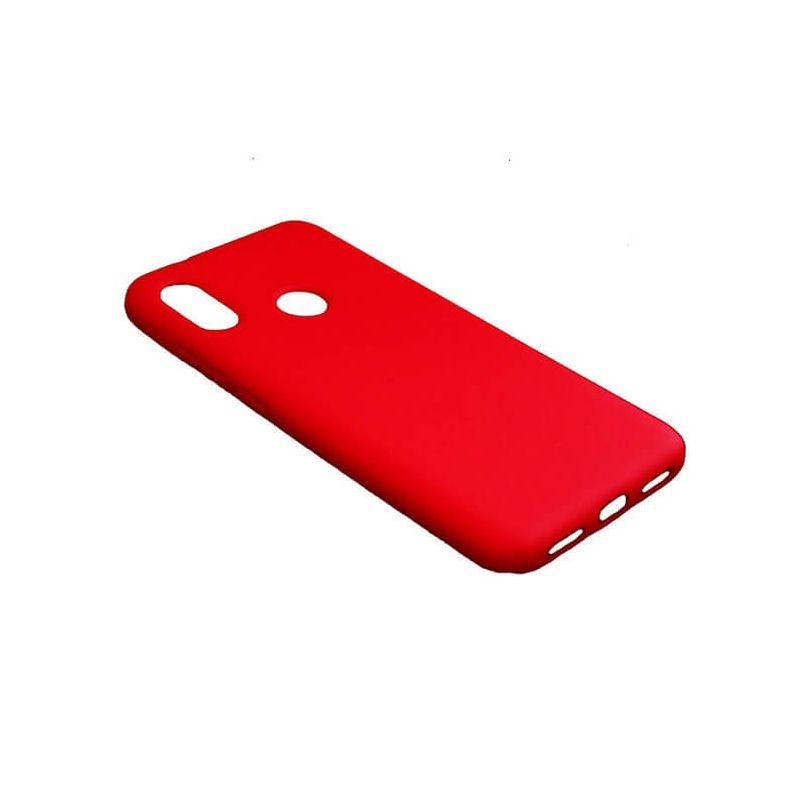 Funda de Silicona tacto suave Xiaomi Redmi 6 Pro / Mi A2 Lite Rojo