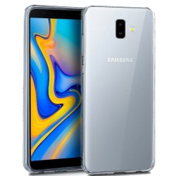 Funda de TPU de silicona Transparente para Samsung Galaxy J6 Plus