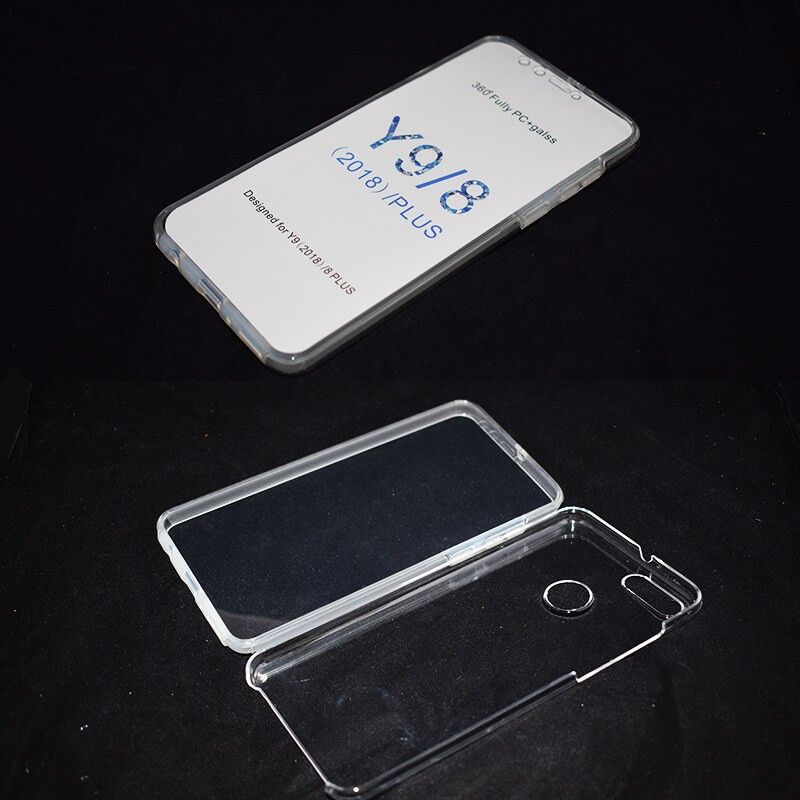 Funda Doble 360 Frontal y Trasera Sin Puntos - Huawei Y9 2018