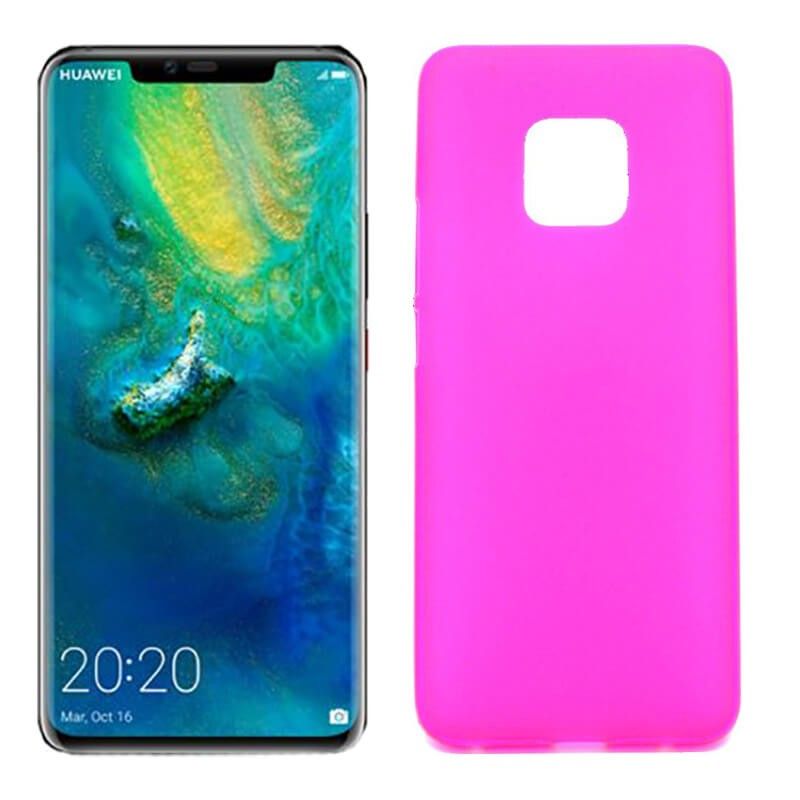Funda de TPU Mate Lisa para Huawei Mate 20 Pro Silicona Rosa