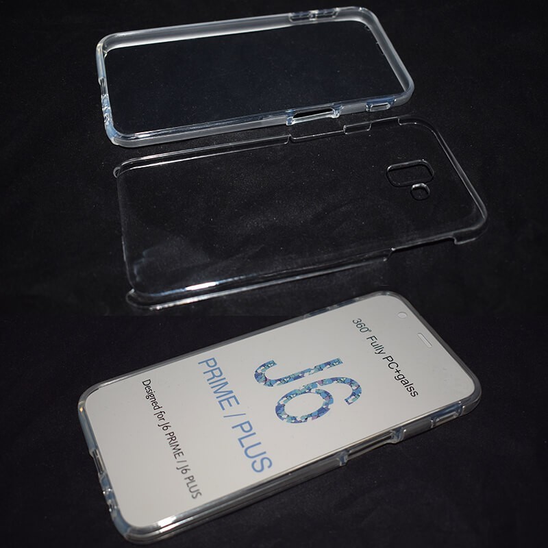Funda Doble 360 Frontal y Trasera Sin Puntos - Samsung Galaxy J6 Plus