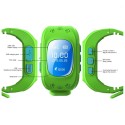 Reloj Q50 antipérdida para niños con control remoto color Verde
