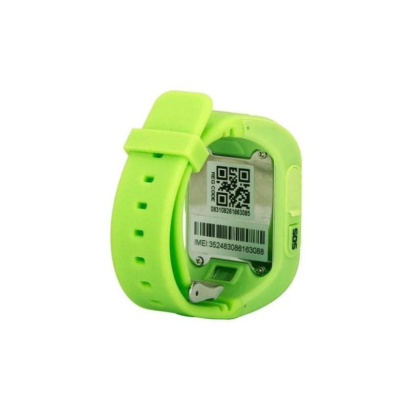 Reloj Q50 Verde SOS antipérdida para niños con GPS y App para su control