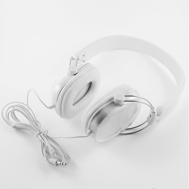 auriculares supraurales ligeros Basics Blanco