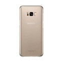Funda Carcasa Original Clear Cover Dorada para Samsung Galaxy S8 Plus