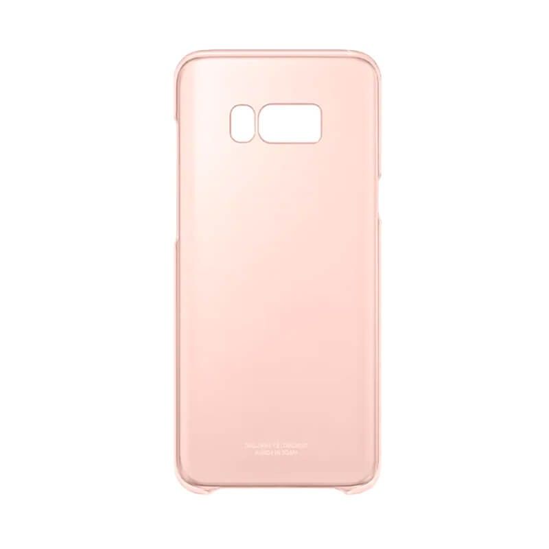 Funda Carcasa Original Clear Cover Rosa para Samsung Galaxy S8 Plus