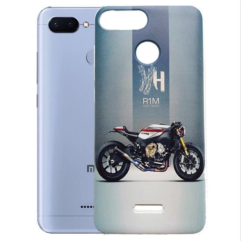 Funda Silicona con Dibujo Moto Yamaha para Xiaomi Redmi 6 / Redmi 6A