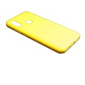 Funda de Silicona tipo iPhone para Xiaomi Redmi Note 6 Pro Amarillo