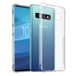 Funda Transparente Silicona cantos reforzados Samsung Galaxy S10