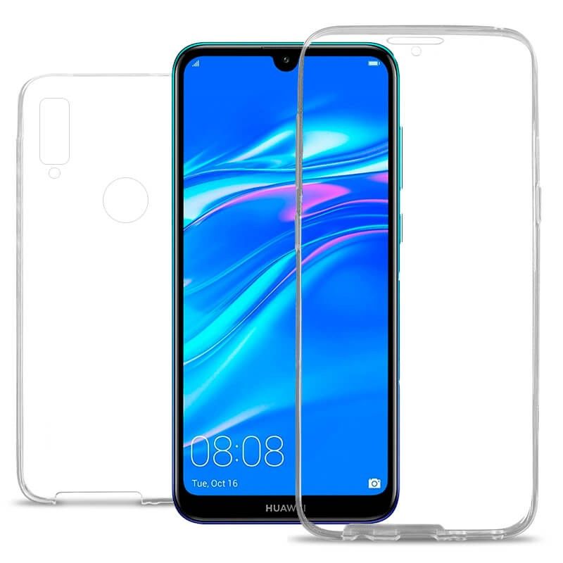 Funda Doble Frontal y Trasera Sin Puntos - Huawei Y7 2019