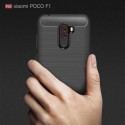 Funda Silicona diseño fibra de carbono - Xiaomi Pocophone F1