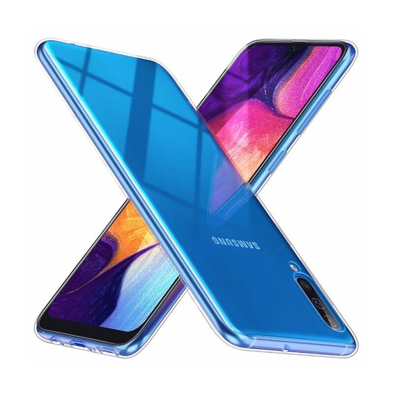 Funda Silicona Transparente Samsung Galaxy A70
