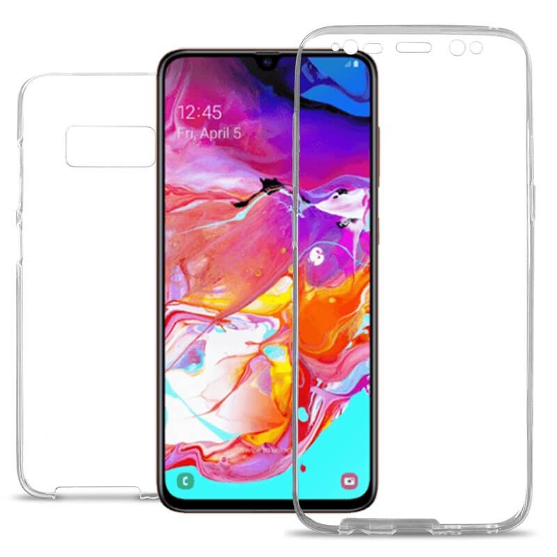 Funda Doble 360 Frontal y Trasera Sin Puntos - Samsung Galaxy A70