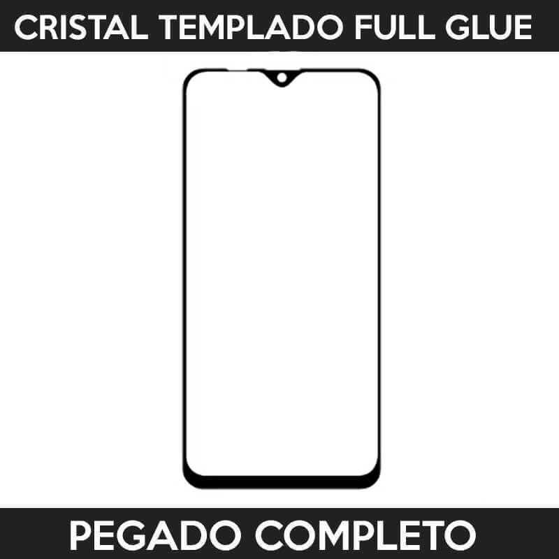 Protector pantalla pegado completo Samsung Galaxy M10 Negro