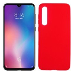 Funda de TPU Mate Lisa para Xiaomi Mi 9 SE Silicona Flexible Rojo