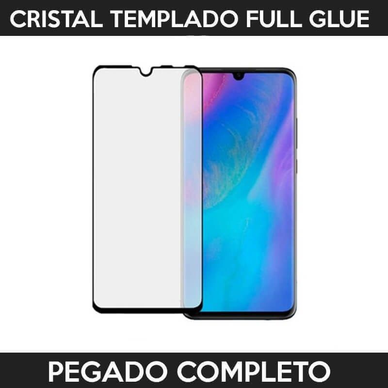 Protector pantalla con adhesivo y pegado completo - Huawei P30 Lite Negro