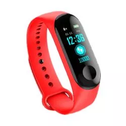 Pulsera Inteligente Deportiva Smartband M3 Color Rojo
