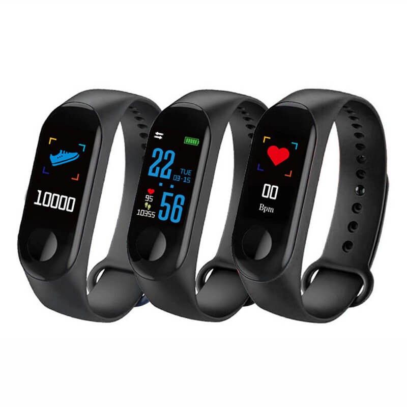 Pulsera Inteligente Deportiva Smartband M3 Color Rojo