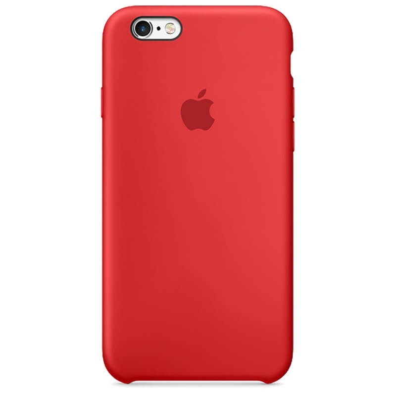 casualties graduate Leeds Funda Silicona suave con logo para Apple iPhone 6 Plus / 6S Plus Rojo