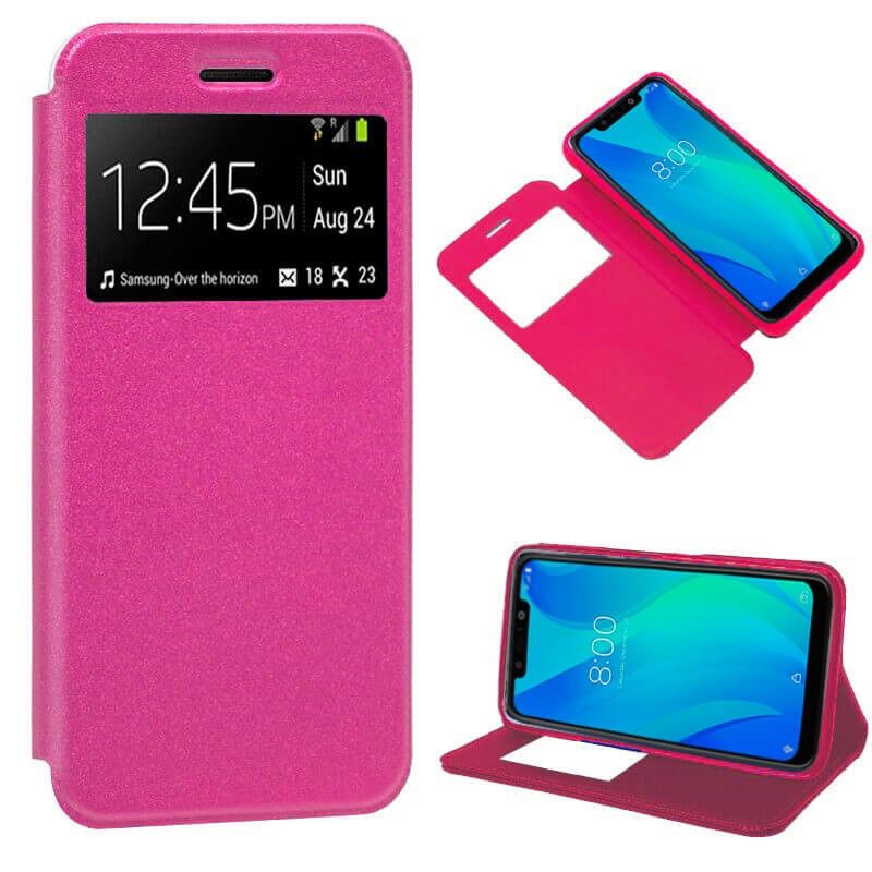 Funda libro cierre interior magnético Ventana, Soporte Vsmart Active 1 Plus