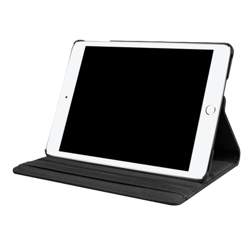 Funda Libro Giratoria 360 con Tapa y Soporte iPad 5 / Air Negro