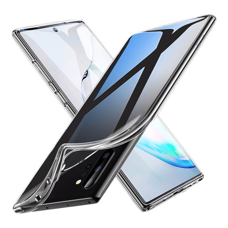 Funda Silicona transparente Samsung Galaxy Note 10 Plus