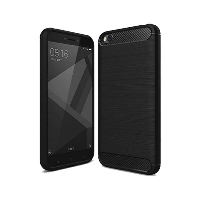 Funda Silicona diseño fibra de carbono - Xiaomi Redmi Go