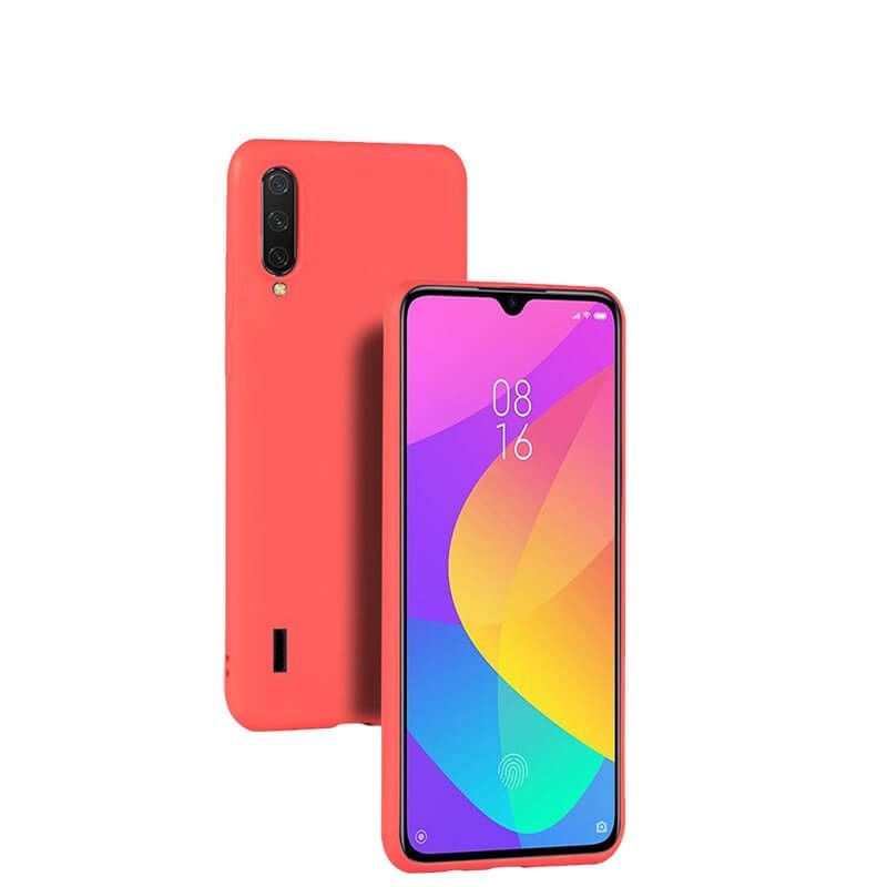 Funda de Silicona Suave Premium para Xiaomi Mi A3 Rojo