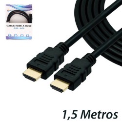 Cable HDMI 1,5 metros Macho / Macho