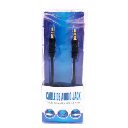 Cable Jack 3.5mm Estéreo Macho / Macho 1,5 metros