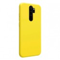 Funda de Silicona Líquida Suave para Xiaomi Redmi Note 8 Pro Amarillo mate