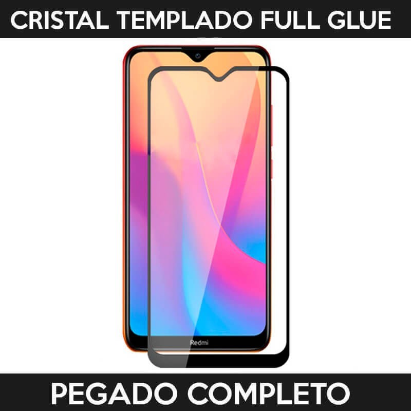 Protector pantalla Cristal Templado Full Glue Xiaomi Redmi 8 / 8A