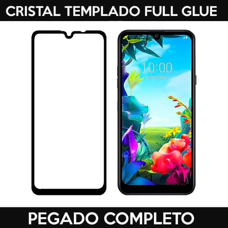 Protector de pantalla de Cristal Templado Full Glue para LG K40S Negro
