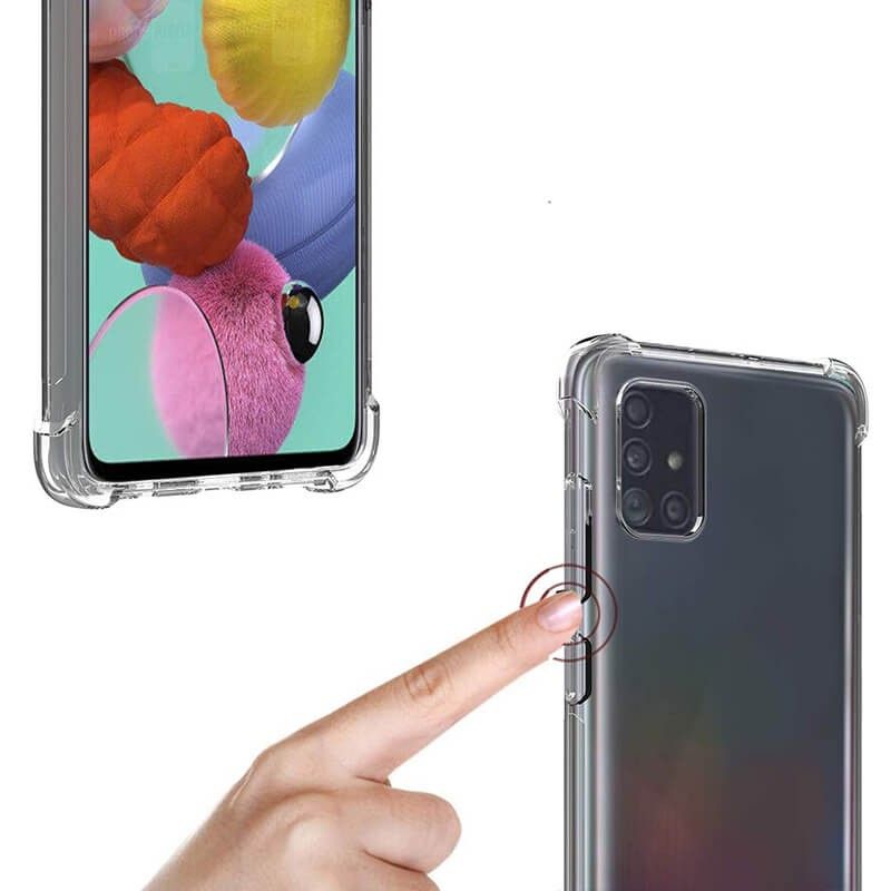 Funda Antishock Silicona Transparente Samsung Galaxy A51
