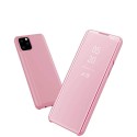 Funda con tapa de espejo rosa Clear View para iPhone 11 Pro