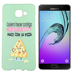 Funda con dibujo para Samsung Galaxy A3 2016 Pizza