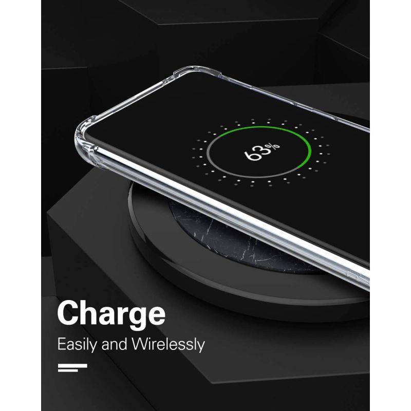 Funda de esquinas reforzadas transparente para Samsung Galaxy S20 Ultra