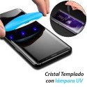Protector Pantalla de Cristal Templado UV Curvo para Samsung Galaxy S20