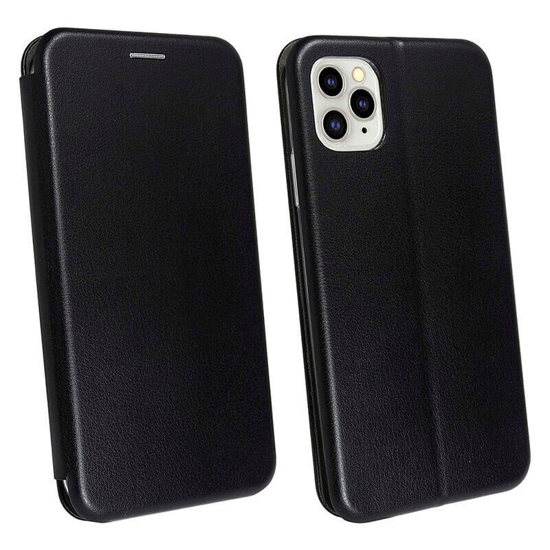 Funda con tapa para iPhone 11 Pro Forcell Elegance Negro