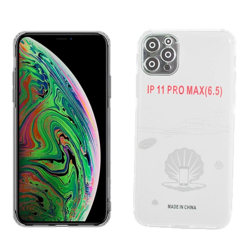 Funda de silicona con protector para cámara - iPhone 11 Pro