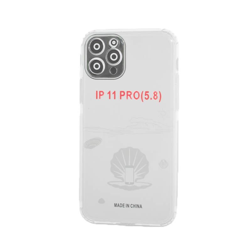 Funda de silicona con protector para cámara - iPhone 11 Pro