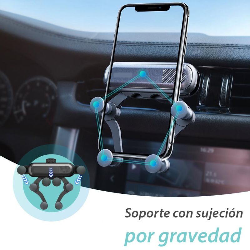 Soporte de rejilla por gravedad universal para móvil BR1707