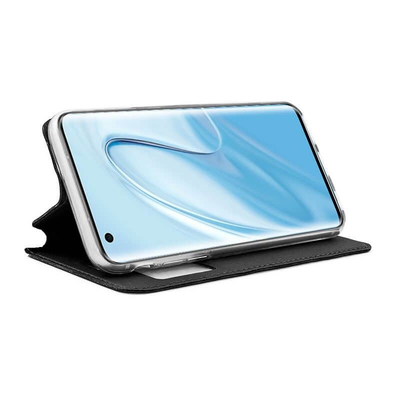 Funda con Tapa y Ventana para Xiaomi Mi 10 negro